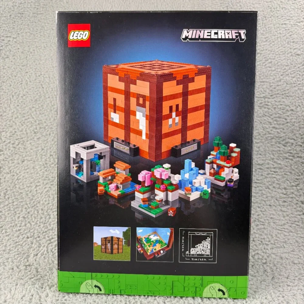 Lego minecraft crafting